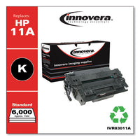 Remanufactured Black Toner, Replacement For Hp 11a (q6511a), 6,000 Page-yield