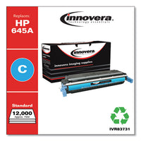 Remanufactured Cyan Toner, Replacement For Hp 645a (c9731a), 12,000 Page-yield