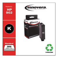 Remanufactured Black Ink, Replacement For Hp 902 (t6l98an), 300 Page-yield