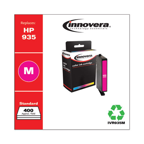Remanufactured Magenta Ink, Replacement For Hp 935 (c2p21an), 400 Page-yield