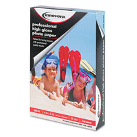 High-gloss Photo Paper, 10 Mil, 4 X 6, High-gloss White, 100-pack