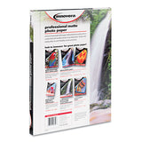 Heavyweight Photo Paper, 11 Mil, 8.5 X 11, Matte White, 50-pack