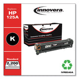 Remanufactured Black Toner, Replacement For Hp 125a (cb540a), 2,200 Page-yield