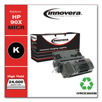 Remanufactured Black High-yield Micr Toner, Replacement For Hp 90xm (ce390xm), 24,000 Page-yield