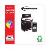Remanufactured Tri-color Ink, Replacement For Canon Cl-241 (5209b001), 180 Page-yield