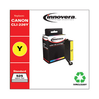 Remanufactured Yellow Ink, Replacement For Canon Cli-226 (4549b001aa), 525 Page-yield