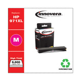 Remanufactured Magenta High-yield Ink, Replacement For Hp 971xl (cn627am), 6,600 Page-yield