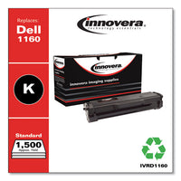 Remanufactured Black Toner, Replacement For Dell B1160 (331-7335), 1,500 Page-yield