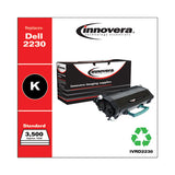 Remanufactured Black Toner, Replacement For Dell 2230 (330-4130), 3,500 Page-yield