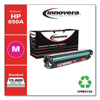 Remanufactured Magenta Toner, Replacement For Hp 650a (ce273a), 15,000 Page-yield