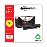 Remanufactured Yellow Toner, Replacement For Hp 204a (cf512a), 900 Page-yield