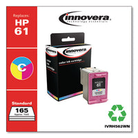 Remanufactured Tri-color Ink, Replacement For Hp 61 (ch562wn), 165 Page-yield