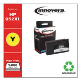 Remanufactured Yellow High-yield Ink, Replacement For Hp 952xl (l0s67an), 1,600 Page-yield