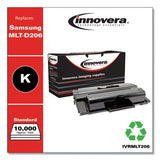 Remanufactured Black Toner, Replacement For Samsung Mlt-d206l, 10,000 Page-yield