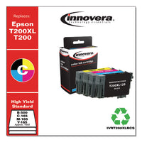 Remanufactured Black-cyan-magenta-yellow Ink, Replacement For Epson T200xl-t200 (t200xl-bcs), 500-165 Page-yield