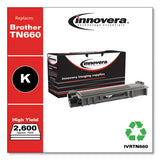 Remanufactured Black High-yield Toner, Replacement For Brother Tn660, 2,600 Page-yield