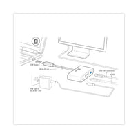 Usb-c To Hdmi-usb Adapter, 7.87", White