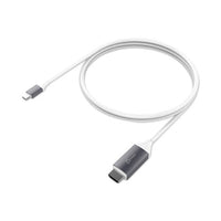 Hdmi 4k Audio-video Cable, 6 Ft, White