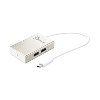 Usb-c 4-port Hub, Silver