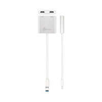 Usb To Hdmi Adapter, 7.87", Silver-white