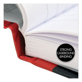 Casebound Notebooks, Wide-legal Rule, Black Cover, 11.75 X 8.25, 96 Sheets