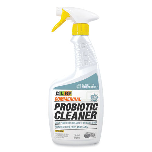 Commercial Probiotic Cleaner, Lemon Scent, 32 Oz Spray Bottle, 6-carton