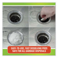 Fresh And Clean Garbage Disposal, Fresh Scent, 5 Pods-pack, 6 Packs