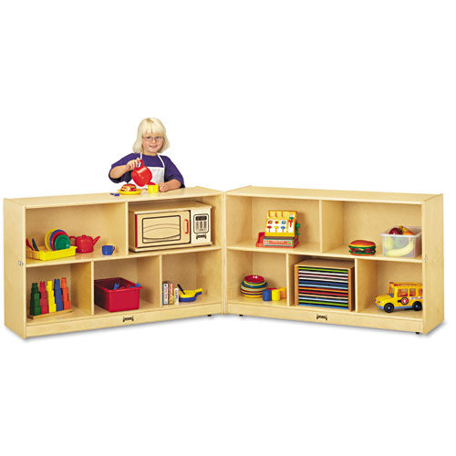 Fold-n-lock Storage Units, 48w X 15d X 35.5h, White