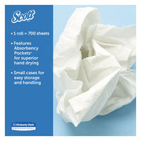 Essential Roll Control Center-pull Towels,  8 X 12, White, 700-roll, 6 Rolls-ct