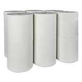 Essential Plus Hard Roll Towels, 1.5" Core, 8" X 425 Ft, White, 12 Rolls-carton