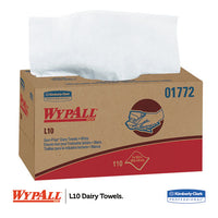 L10 Sani-prep Dairy Towels,pop-up Box, 1ply, 10 1-2x10 1-4, 110-pk, 18 Pk-carton