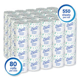 Essential Standard Roll Bathroom Tissue, Septic Safe, 2-ply, White, 550 Sheets-roll