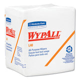 L40 Towels, Small Roll, 10 2-5 X 11, White, 70-roll, 24 Rolls-carton