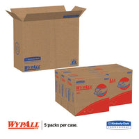 X80 Cloths With Hydroknit, 9.1 X 16.8, Red, Pop-up Box, 80-box, 5 Box-carton