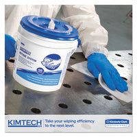 Wipers For Wettask System, Bleach, Disinfectants And Sanitizers, 12 X 12.5, 90-roll, 6 Rolls And 1 Bucket-carton