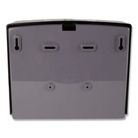 Scottfold Folded Towel Dispenser, 10.75 X 4.75 X 9, Black