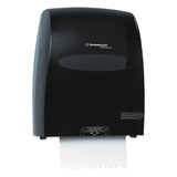 Sanitouch Hard Roll Towel Dispenser, 12.63 X 10.2 X 16.13, Smoke