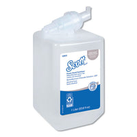 Essential Alcohol-free Foam Hand Sanitizer, 1,000 Ml, Clear, 6-carton