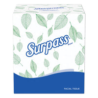 Facial Tissue, 2-ply, White, Pop-up Box, 110-box, 36 Boxes-carton