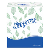 Facial Tissue, 2-ply, White, Pop-up Box, 110-box, 36 Boxes-carton