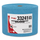 Oil, Grease And Ink Cloths, Jumbo Roll, 9 3-5 X 13 2-5, Blue, 717-roll