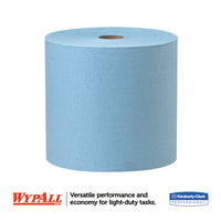 X60 Cloths, Jumbo Roll, 12 1-2 X 13 2-5, Blue, 1100-roll