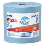 X60 Cloths, Jumbo Roll, 12 1-2 X 13 2-5, Blue, 1100-roll