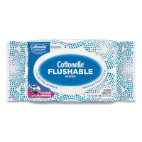 Fresh Care Flushable Cleansing Cloths, White, 3.73 X 5.5, 84-pack, 8 Pk-ctn