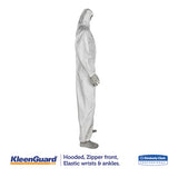 A35 Coveralls, Hooded, X-large, White, 25-carton