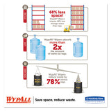 X80 Cloths, Brag Box, Hydroknit, Blue, 12 1-2 X 16 4-5, 160 Wipers-carton