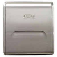 Mod Recessed Dispenser Housing With Trim Panel, 11.13 X 4 X 15.37, Stainless Steel
