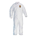 A40 Elastic-cuff And Ankles Coveralls, 4x-large, White, 25-carton