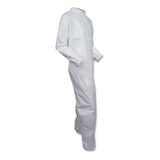 A30 Elastic Back Coveralls, 2x-large, White, 25-carton