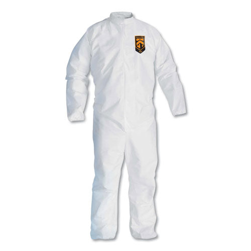 A30 Elastic Back Coveralls, 2x-large, White, 25-carton